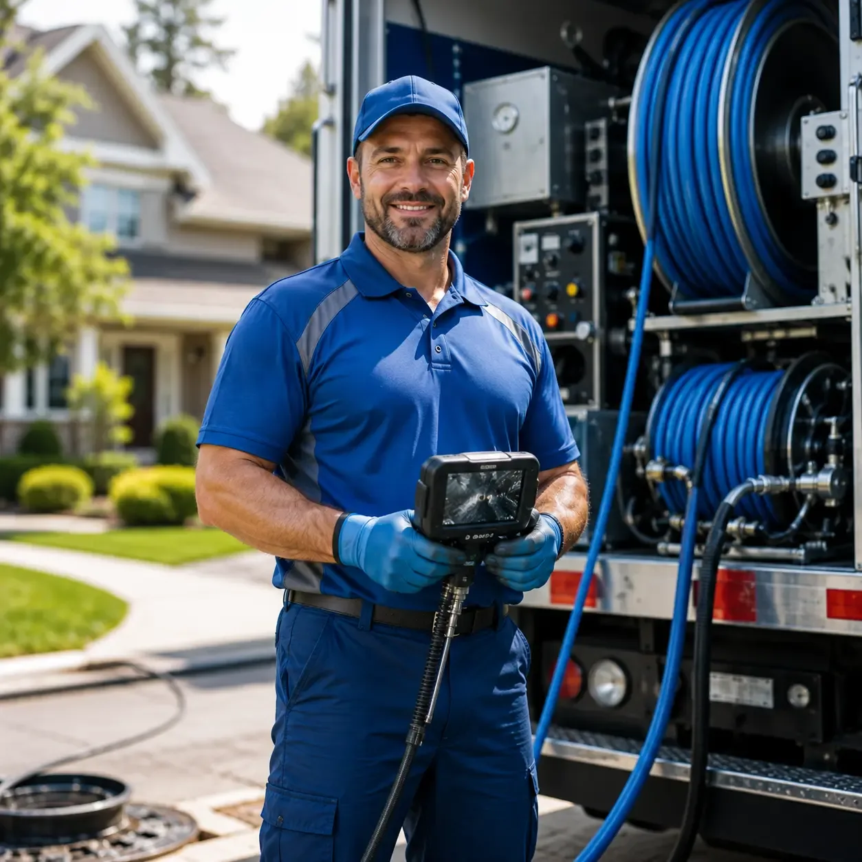 Local outdoor drain cleaning specialists in Woodbine, KS